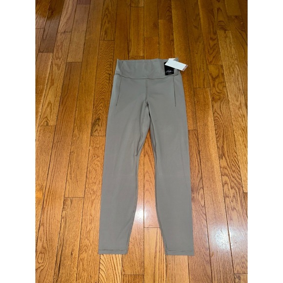 New Calla High Waisted Pocket Leggings Women's XS Workout Yoga Athleisure Taupe - Picture 6 of 14